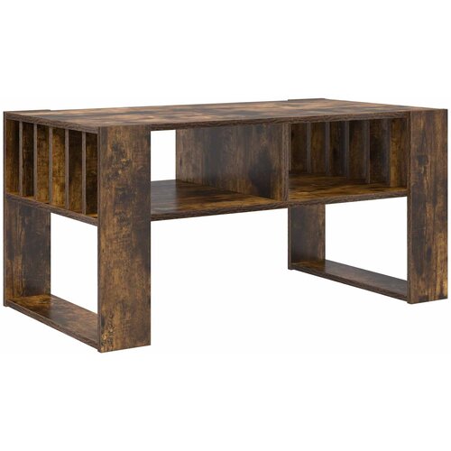  Kava Stol Dimljeni hrast 92 x 49,5 x 45 cm Konstruirano drvo Slike