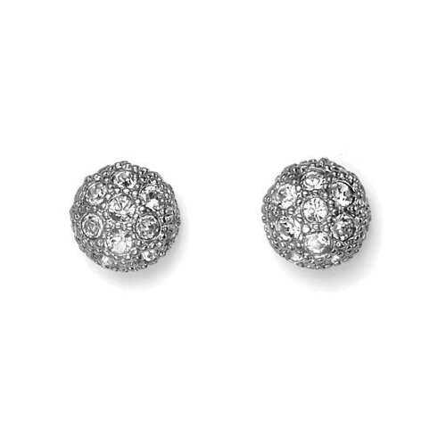 Ženske oliver weber ball crystal mindjuše sa swarovski belim kristalom ( 22076r ) Slike