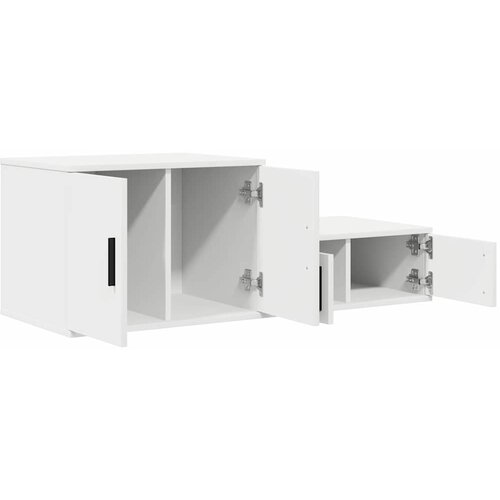  za pohranu 2 pcs Bijelo 127 x 41 x 40 cm Slike