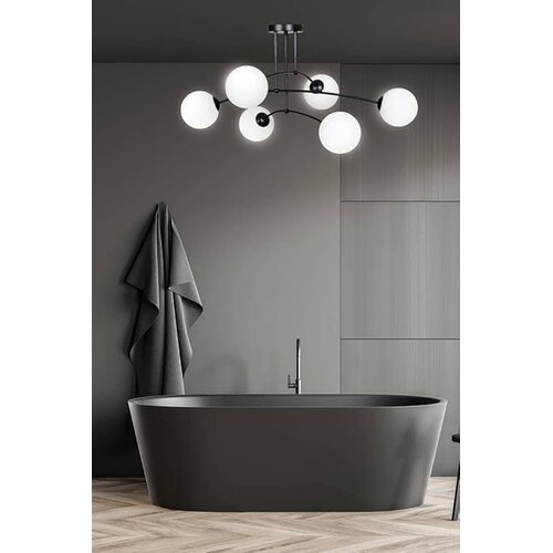 Toolight Lampa Wisząca Sufitowa Czarny Mat APP1576-6C Slike