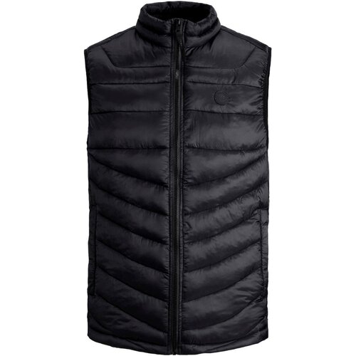 Jack &amp;amp; Jones Telovnik CHALECO ACOLCHADO NEGRO HOMBRE JACK JONES 12211790 Črna Slike
