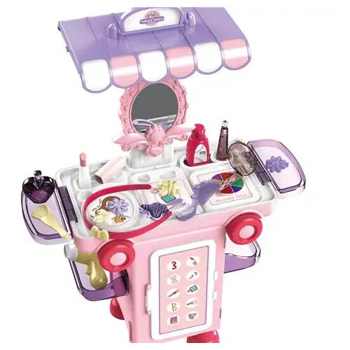 Magic Toys 36-delni lepotni komplet v pink kovčku na kolesih Cene