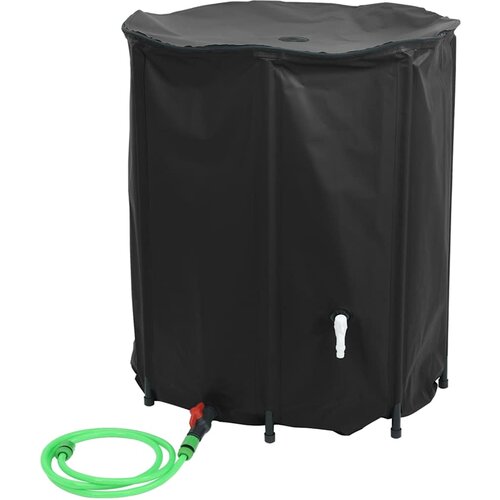  Spremnik za vodu sa slavinom sklopivi 1250 L PVC Slike