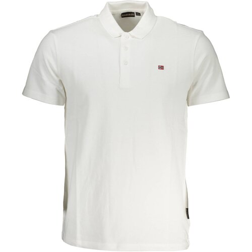 Napapijri POLO SHORT SLEEVES MEN WHITE Slike