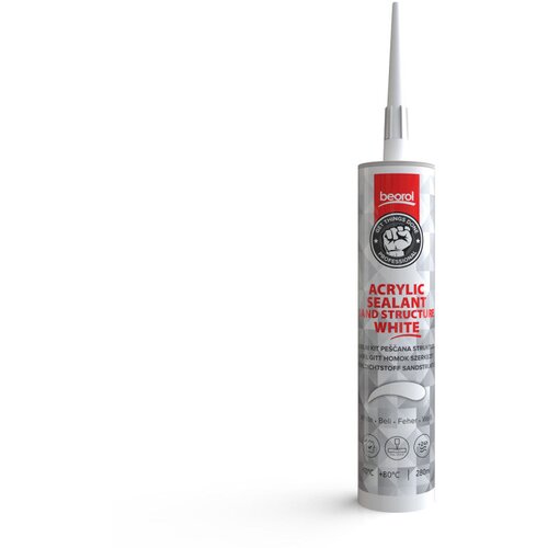 Beorol Akrilni kit pe&amp;scaron;čana struktura, 280ml Slike