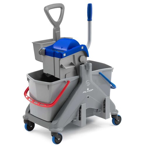 Filmop OneFred plastična kolica 30 L sa Boost cediljkom, bočnom posudom i nosačem mopa Cene