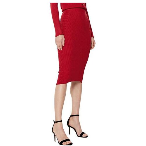 Guess crvena midi suknja GW5RD15 Z2V62 A51D Cene