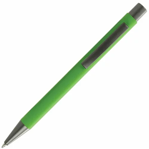  Kemični svinčnik Oslo Rubber, kovinski, zelen