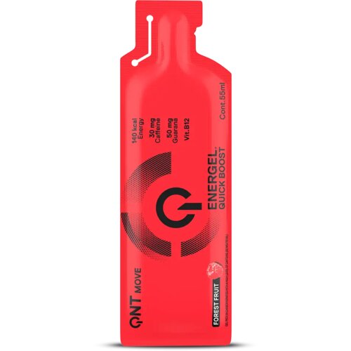 QNT energel quick boost – energetski gel sa kofeinom i guaranom - šumsko voće 25 komada Cene