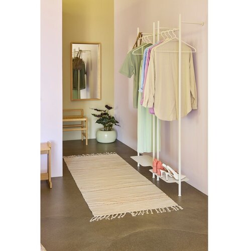 H&amp;uuml;bsch Svetlo sivo kovinsko stensko stojalo za oblačila 52x180x27 cm Nobly &amp;ndash; Slike
