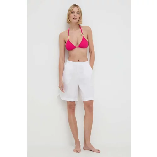 Max Mara Beachwear Kratke hlače za na plažo ženske, bela barva, 2416141019600