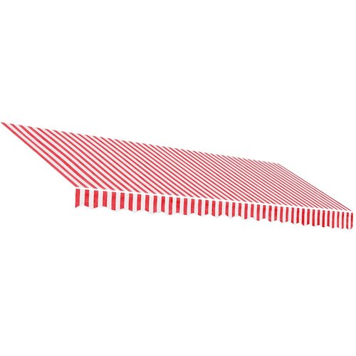  Zamjenska tkanina za tendu crveno-bijela prugasta 4,5 x 3 m Slike