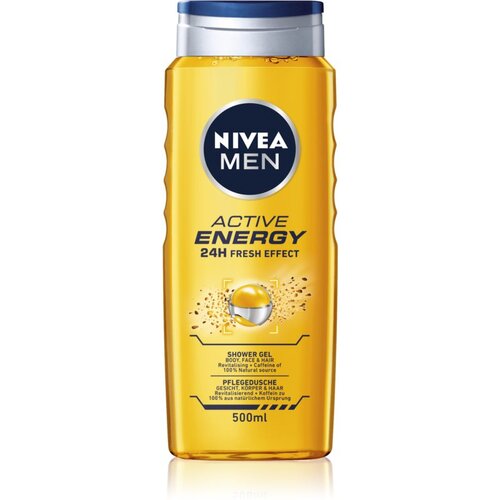 Nivea Men Active Energy gel za tu&amp;scaron;iranje za mu&amp;scaron;karce 500 ml Slike