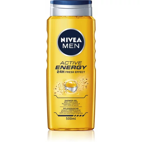 Nivea Men Active Energy gel za tuširanje za muškarce 500 ml