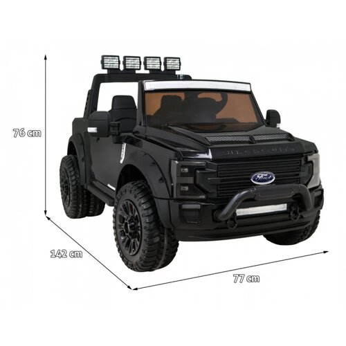 Ramiz Xxl otro&amp;scaron;ki avto Ford super Duty 12V Črna Slike