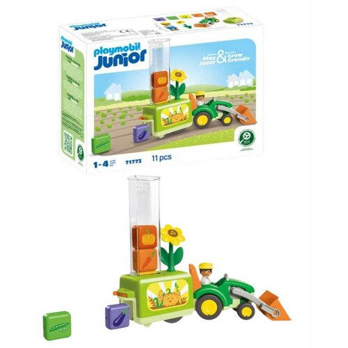  JUNIOR: Traktor s sadilnim strojem - 1 k. Slike