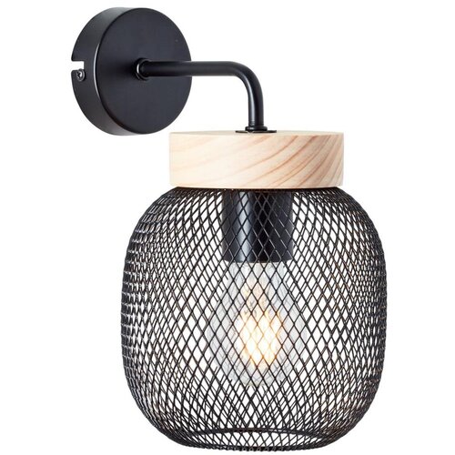 Brilliant zidna lampa giada 1xE27/40W/230V crna Slike