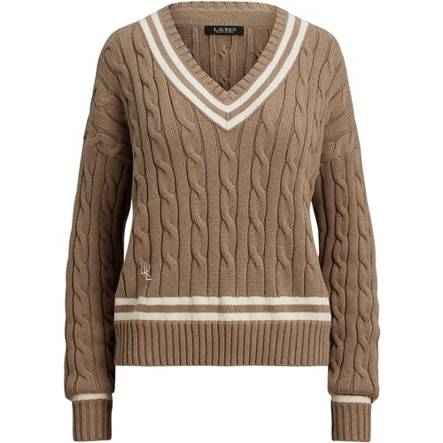 Polo Ralph Lauren Pulover 'TEDURPH' boja pijeska / tamno bež Cijene