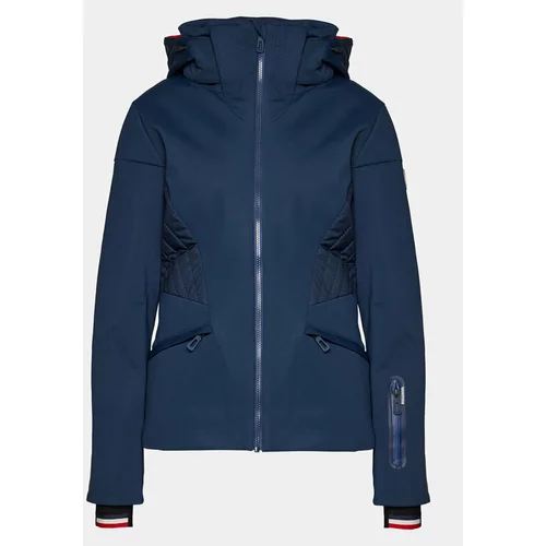 Rossignol Smučarska jakna W Softshell Flat Jkt RLLWJ15 Mornarsko modra Regular Fit