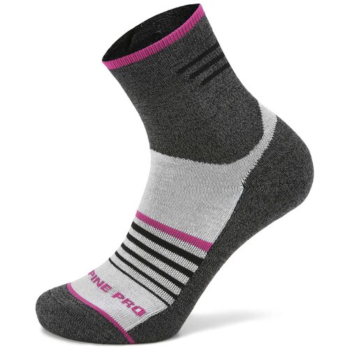 Alpine pro Unisex ponožky s antibakteriální úpravou KAIRE fuchsia red Cene