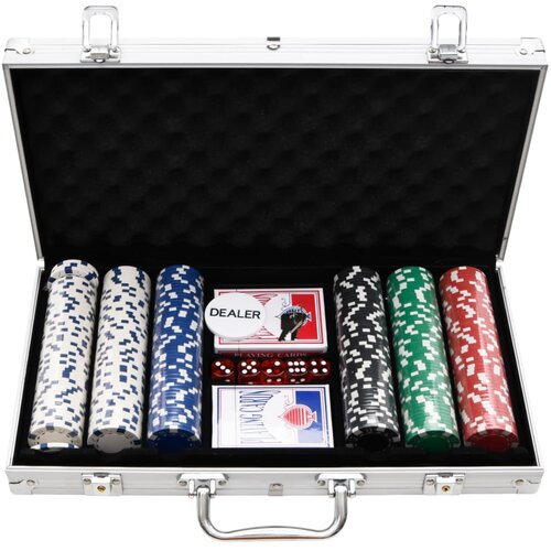  Set žetona za poker 300 kom 11,5 g Slike