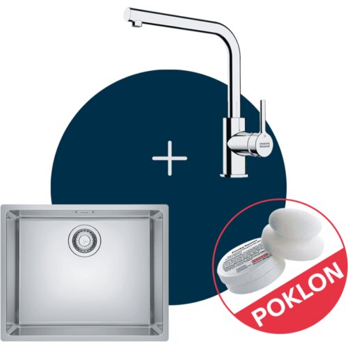 Franke set sudoper MRX 110-50 + slavina Lina L + poklon pasta Cijene