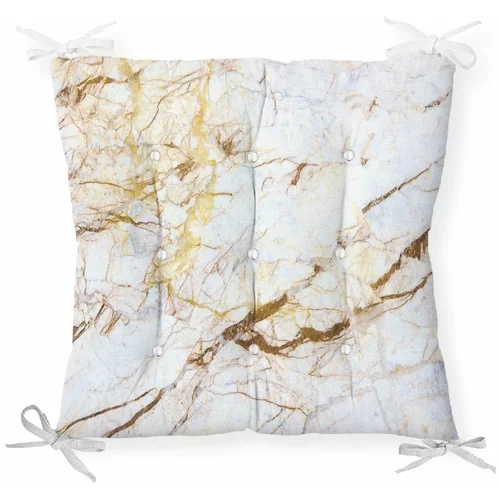 Minimalist Cushion Covers Sedežna blazina iz mešanice bombaža Luxurious, 40 x 40 cm