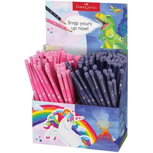 Olovka GRAFITNA HB UNICORN&DINO U ČA&Scaron;I PK144 FABER CASTELL 111550 SORTIRANO Cene