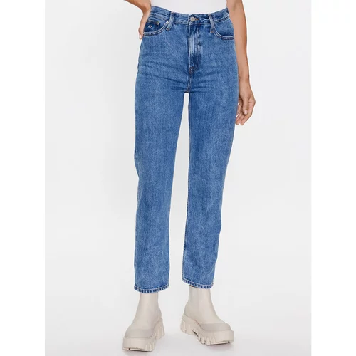 Tommy Jeans Jeans hlače Julie DW0DW16210 Modra Regular Fit