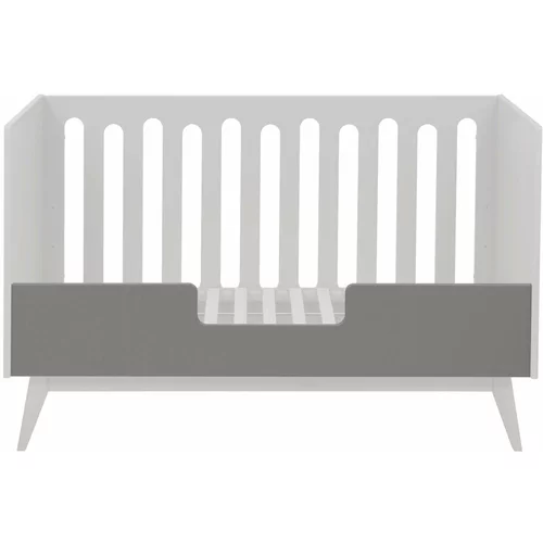 Qu-ax zaštitna ograda za dječji krevetić trendy 70x140 griffin grey