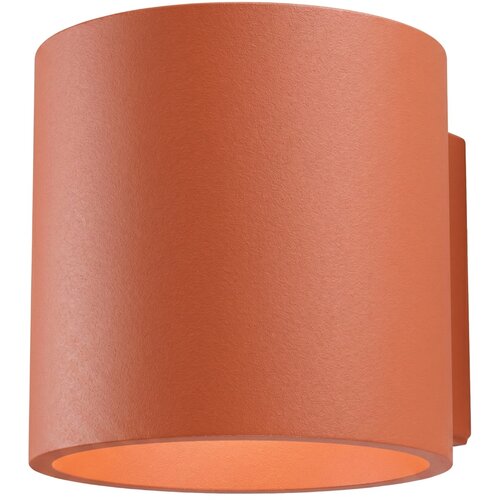 Sollux Lighting Stenska svetilka ORBIS 1 okra rdeča, (5000352064) Cene