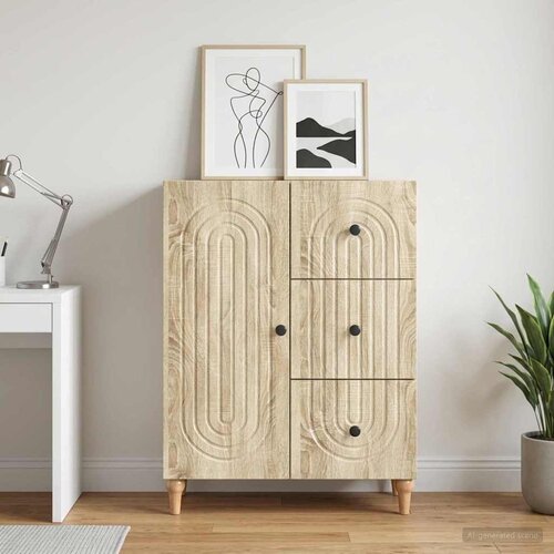  Kreveta Hrast sonoma 66 x 34,5 x 90 cm Konstruirano drvo Cijene