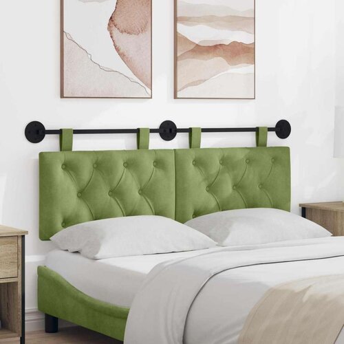  Držeće uzglavlje Zidne Svijetlo zelena 130 x 55 x 7 cm Bar&scaron;un - Svijetlo zelena 120 cm bez LED Cijene