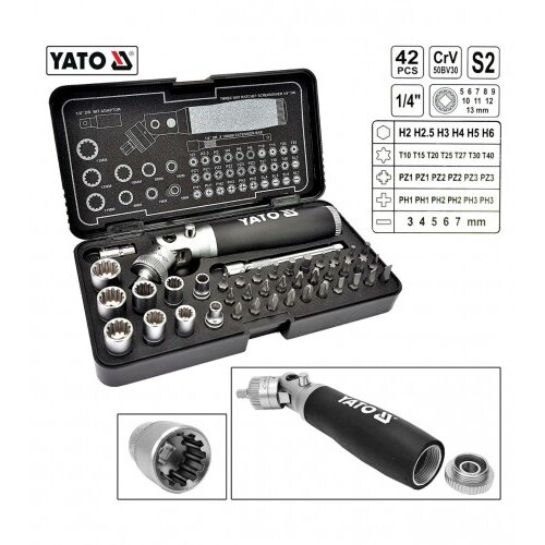Yato Set bitova 42/1 YT-2806 Cijene