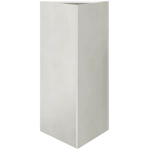  Vrtne sadilice 2kom trokutasta 40x34,5x75cm od nehrđajućeg čelika Slike