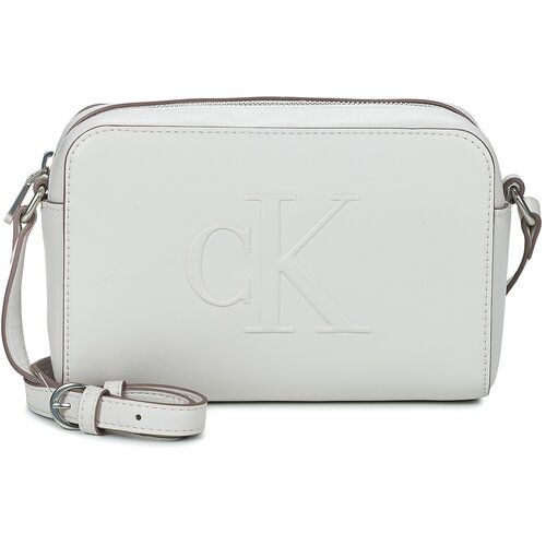 Calvin Klein Jeans SCULPTED EW CAMERA BAG20 Bijela Slike