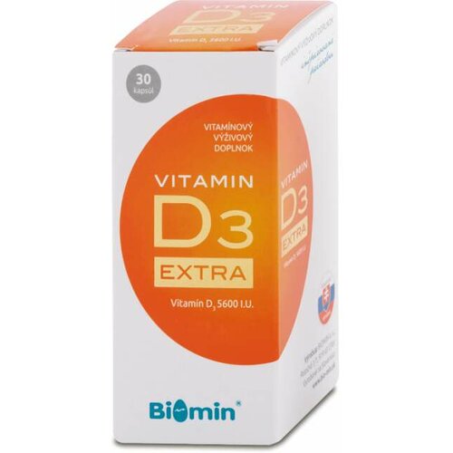 Anafarm vitamin D3 extra 5600IU 15 kapsula Slike