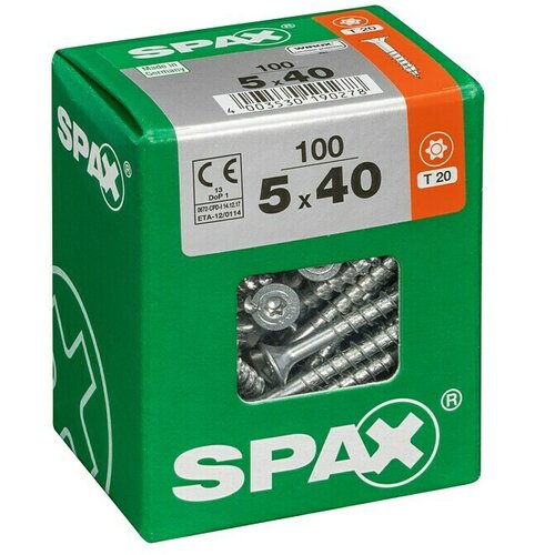 SPAX Univerzalni vijak T-Star plus (Ø x Do: 5 x 40 mm, Površina WIROX, T-Star plus, 100 kos) Cene
