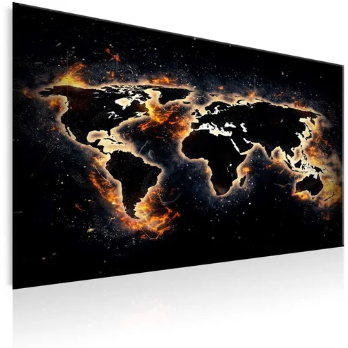  Slika - Fiery World 120x80