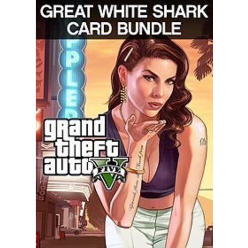 Rockstar Games Launcher grand theft auto v & great white shark cash card bundle rockstar games launcher key global Cene