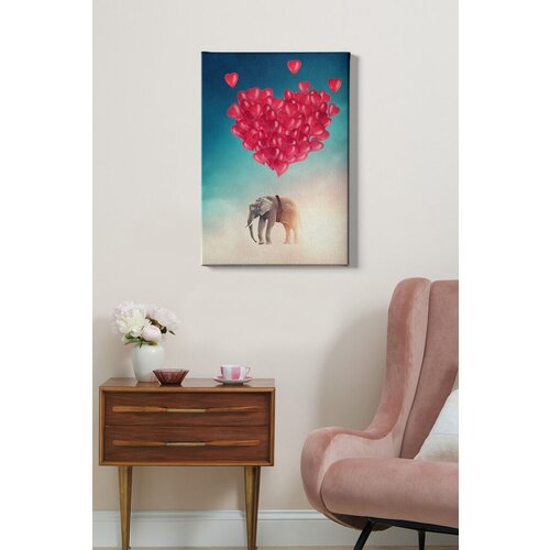 Wallity Slika Kanvas Tablo-203, 50x70 cm Cene