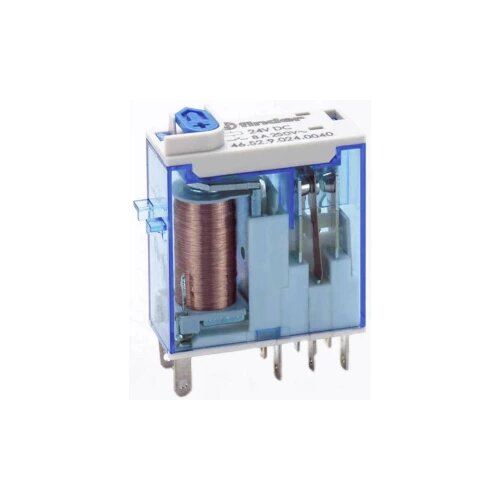 Finder 46.52.9.012.0040 Utični relej 12 V/DC 8 A 2 prebacivanje 10 ST Tray Slike