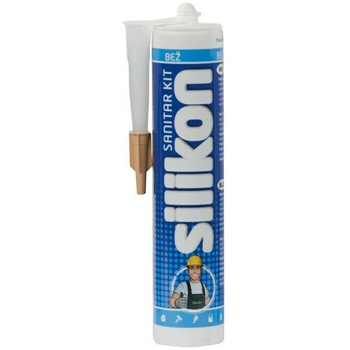  Sanitarni silikon (Bež boje, 300 ml) Slike