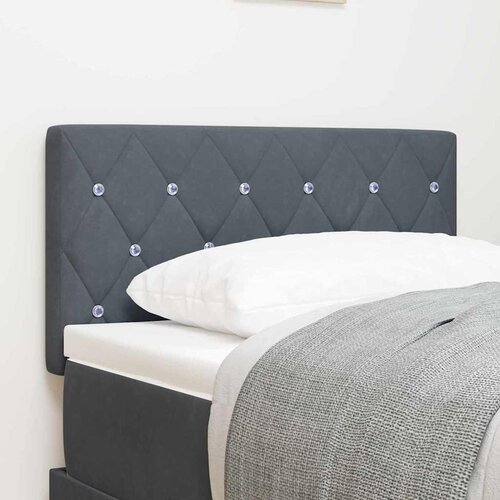  Uzglavlje Tamno siva 80 cm Baršun Cene