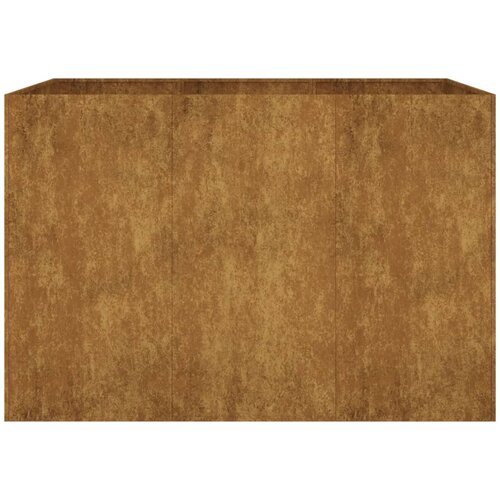  Povi&amp;scaron;ena vrtna gredica 120 x 80 x 80 cm od čelika COR-TEN Slike