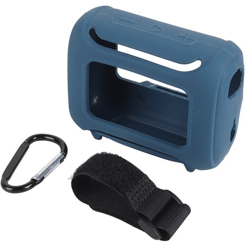 INF Silikonski ovitek za JBL GO5 &ndash; odporen proti padcem, z vrvico NavyBlue, (5000323883) Cene