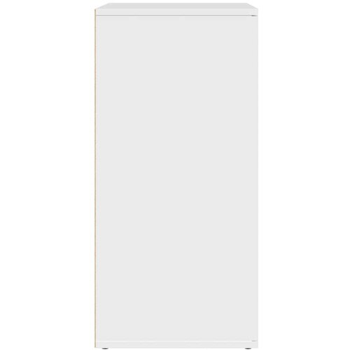  Komoda bijeli 79x38x80 cm od konstruiranog drva Slike