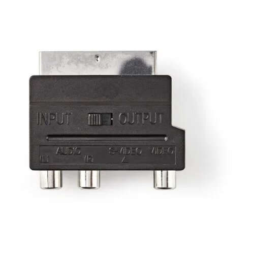 Nedis Scart Adapter Scart M -> 3x RCA + S-Video z Prekidac Cene