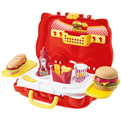  Igračka BBQ Rostilj set kofer 001875 Slike