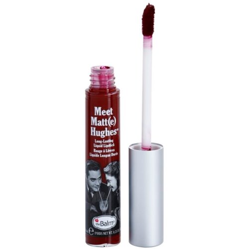TheBalm Meet Matt(e) Hughes Long Lasting Liquid Lipstick dugotrajni tekući ruž za usne nijansa Adoring 7.4 ml Slike